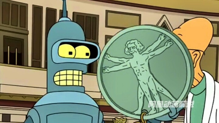 Futurama: The Da Vinci Code, musuh bebuyutan Bender