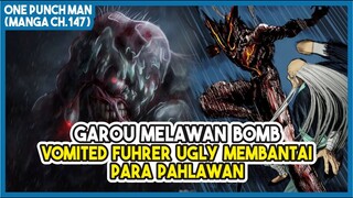 (Manga OPM 147) | GAROU MEMBURU Bomb!!! Fuhrer Ugly Balas Dendam dan Membantai Para Pahlawan!!