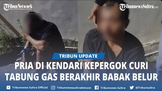 Seorang Pria di Kota Kendari Babak Belur dan Lengan Ditebas Samurai, Kepergok Curi Tabung Gas