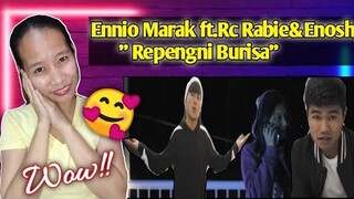 Ennio Marak ft. Rc Rabie & Enosh - Repengni Burisa ( Official Music Video) || First time reaction 🇵🇭