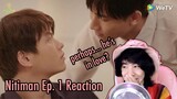 (NEW RIVAL TO LOVERS BL) Nitiman The Series Ep. 1 Reaction | สังคมมนุษย์นิติและคนรัก