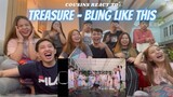 COUSINS REACT TO TREASURE - B.L.T (BLING LIKE THIS) Selfie ver.