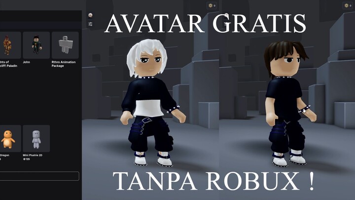 CARA MENDAPATKAN AVATAR GRATIS DI ROBLOX TANPA ROBUX