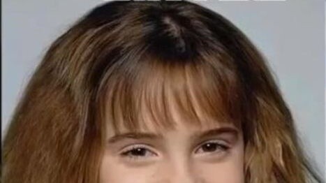 The only person who didn't grow ugly, Emma Watson's appearance changes from 1 to 27 years old