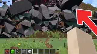 Minecraft: mc mười năm sau! Thiên thạch là ở đây! Thế giới trực tiếp bị hủy diệt!