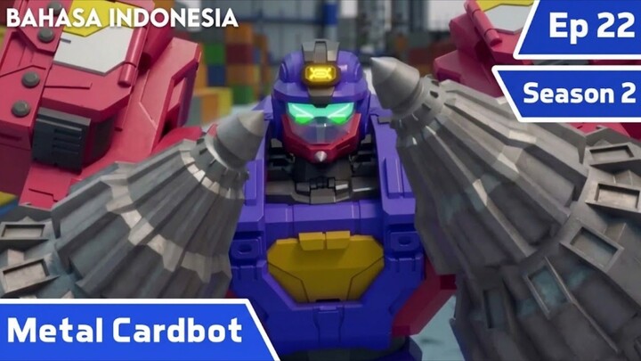 Metal Cardbot | ep.22 | 🤖 BLUE COP VS GIGANTREX!