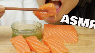 ASMR SALMON (เสียงกินนุ่มเท่านั้น) ห้ามพูด SAS-ASMR