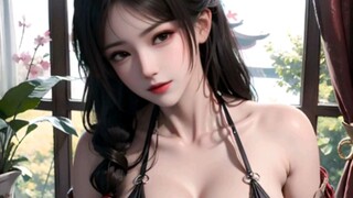 Black Bikini donghua Ai 🥰🥰