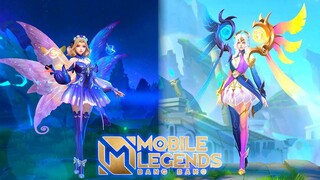 Lunox | "Dawn Revelation" Skin VS "Butterfly Seraphim" Skin | MLBB