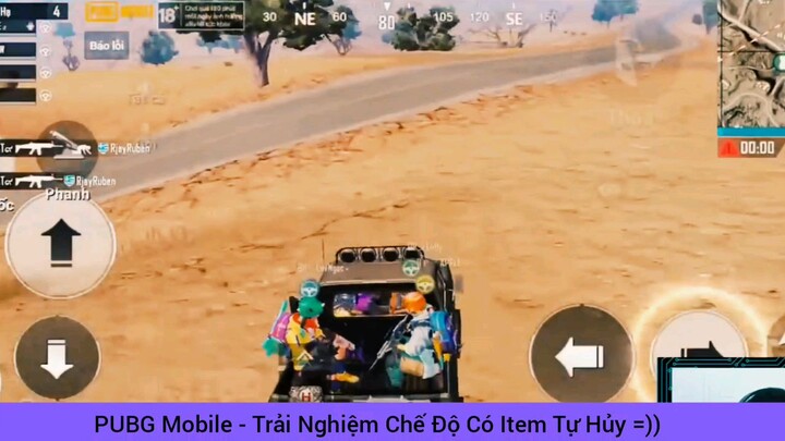 trải nghiệm chế độ có item tự hủy