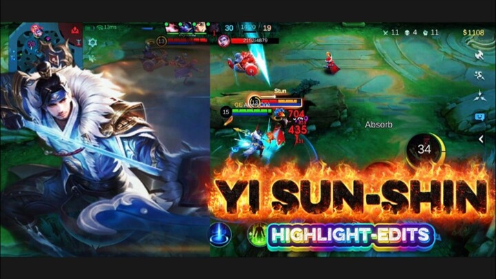 [MLBB] YI SUN-SHIN /highlight-edits