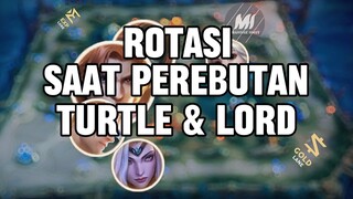 Rotasi tim m5 saat perebutan turtle dan lord