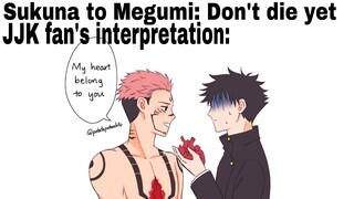 FUNNY JUJUTSU KAISEN MEMES