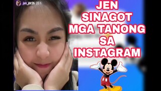 JEN SINAGOT MGA TANONG SA INSTAGRAM STORY | JENNIFER DEL ROSARIO | ROB MOYA |DADDY ROB MOYA