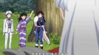 This time it's a warm scene with the big dog family