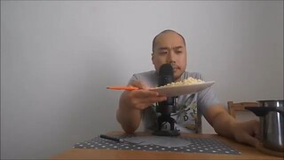 Eating Mac And Cheese With Crème Fraîche Asmr (Homemade)