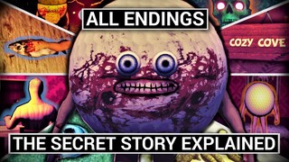 Gone Golfing All Endings & the Secret Story Explained (Horror Game Theories)