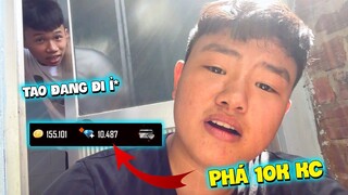 (FreeFire) Đang Đi ị Bị Trẻ Trâu Lén Đột Nhập Acc Phá Sạch Kim Cương Và Cái Kết