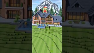 How to make a house in Minecraft #shorts