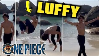 One Piece Live Action Season 2 Luffy Doing Backflip