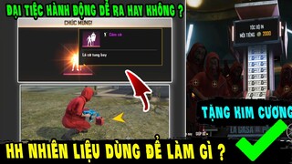 Free Fire - Huy Hiệu Nhiên Liệu Để Làm Gì - Cách Dùng HH Nhiên Liệu Chơi Sự Kiện Máy In Phiếu FF