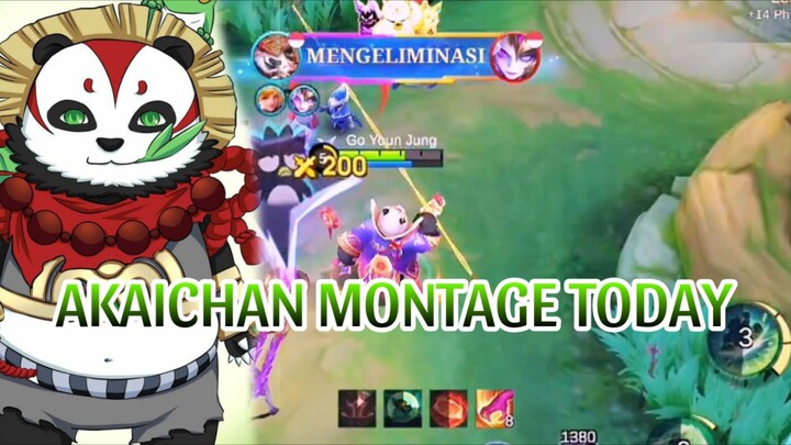 AKAICHAN MONTAGE TODAY