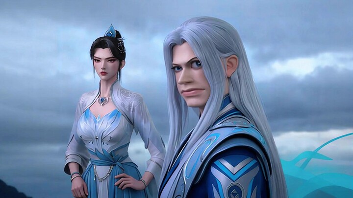 The two lovers of Medicinal Dust, Qing Xianzi and Xuan Yi, meet.