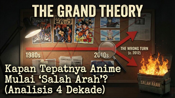 THE GRAND THEORY: Kapan Tepatnya Anime Mulai ‘Salah Arah’? (Analisis 4 Dekade)