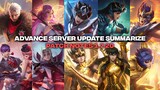11 NEW SKIN, MORE REVAMP SKIN & RELEASE DATE | ADVANCE SERVER PATCH NOTES 1.7.20 SUMMARIZE