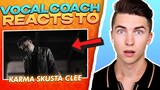 Reaction: KARMA - Skusta Clee ft. Gloc 9 | Vocal Coach Justin Reacts