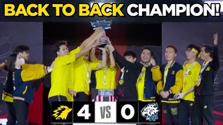 ONIC SAPU BERSIH MELAWAN EVOS LEGENDS !!! CONGRATS ONIC ATAS BACK TO BACK NYA !!! GILAK SANZ MVP