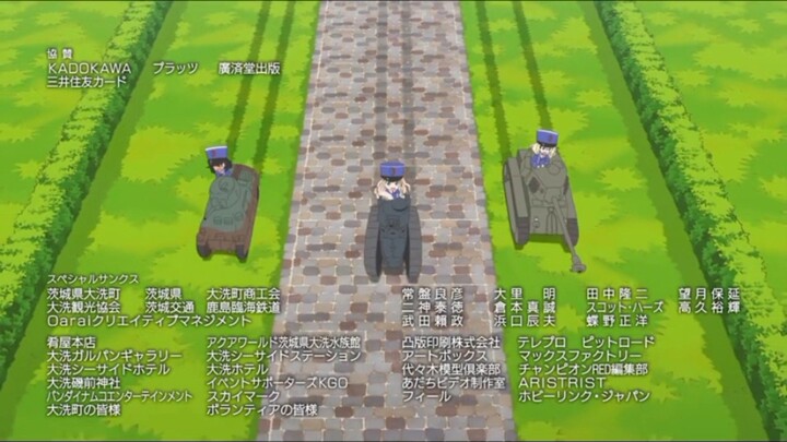 Girl Und Panzer Das finale 2 Ending sub indo