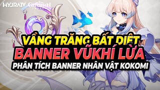 Vầng Trăng Bất Diệt: Banner Vũ Khí Lừa Nhất! Lý Do mình Skip Banner Kokomi Genshin Impact HYDRATV