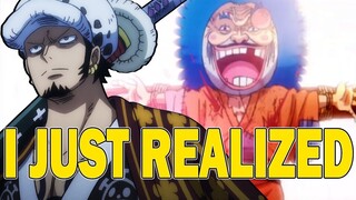 I just realized something VERY IMPORTANT for the Wano Arc...