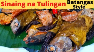SINAING NA TULINGAN l Popular Batangas Recipe l With Dried Kamias and Pork Fat