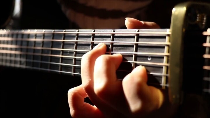 [Gitar Fingerstyle] Permainan gitar dari lagu tema pembuka "Haru" dari "Fullien"