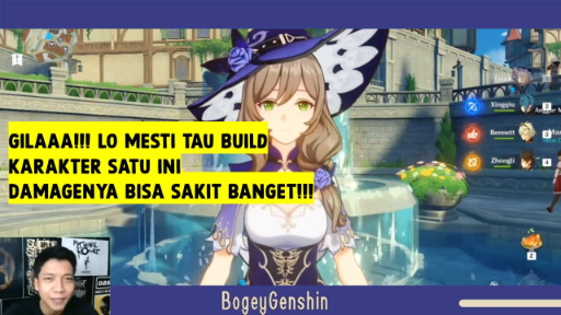 Build Karakter Lisa Lv. 90 (Langka Banget) Part 2 - Genshin Impact Indonesia