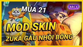 Hướng Dẫn Mod Skin Zuka Gấu Nhồi Bông Mới Nhất Mùa 21 Full Hiệu Ứng Không Lỗi | Yugi Gaming