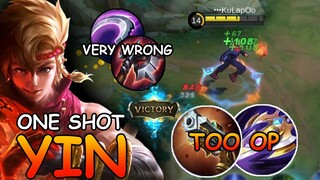 ONE HIT DELETE | Never Use This Items On YIN | Top 1 Global Yin Build | MLBB