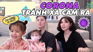 Cam không sợ Corona đâu!!! | Nhà Cam reaction "Bé chung tay phòng Corona - Karofi
