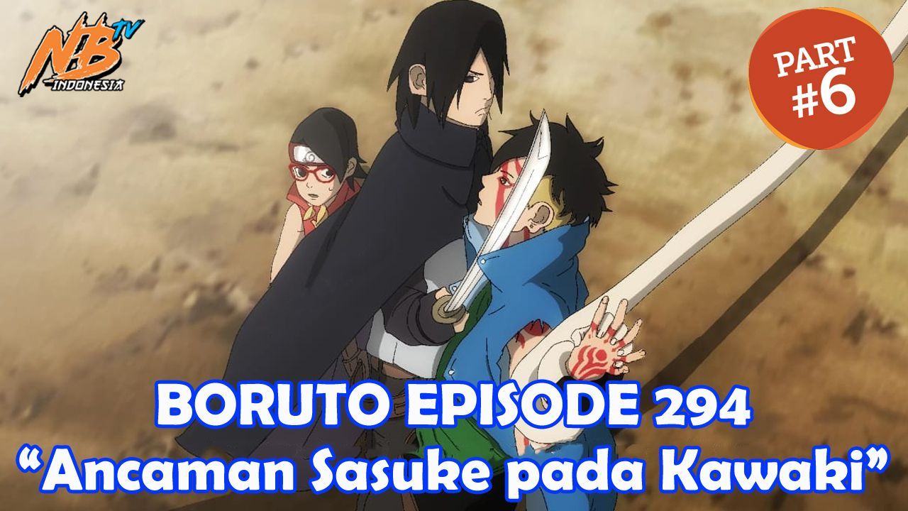 SASUKE BEIJA SAKURA VEJA COMO FOI! BORUTO EPISÓDIO 294 