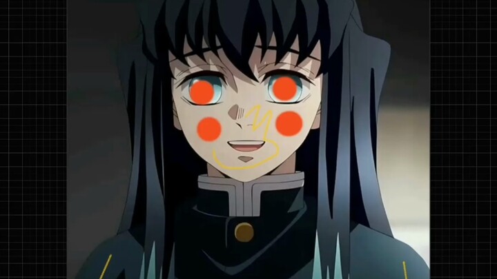 Black, so very black. It’s Tokito Muichirō.
