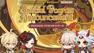 4.5 BANNER UPDATES AND REWARDS!!! LIVESTREAM THIS FRIDAY - Genshin Impact