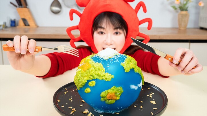 This isn’t AI—it’s an edible Earth!