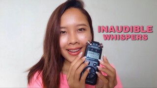 ASMR | INAUDIBLE WHISPERS + NATURE SOUNDS🍃🌻 [Tascam Edition]