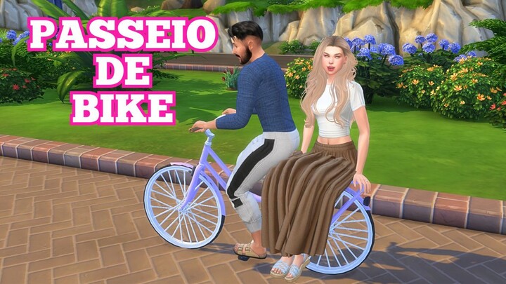 Fiz um PASSEIO de BIKE com meu MARIDO | The Sims 4