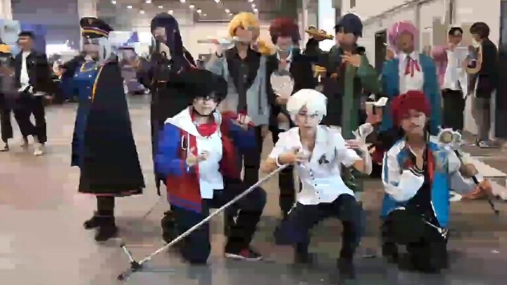 【Hypnosis microphone/drb】Shocked! These men actually knelt down openly at the comic exhibition!
