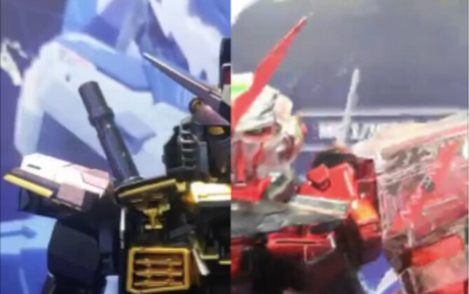 【AEM】Two Gundam models with a total price of nearly 10,000 yuan at the CICF Guangzhou Exhibition