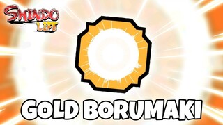 [CODE] *MAX* GOLD BORUMAKI BLOODLINE FULL SHOWCASE! Shindo Life ! Shindo Life Codes