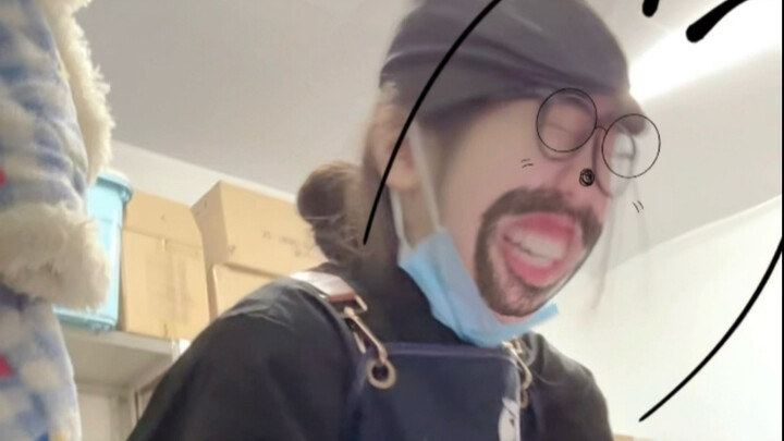 I eat, eat, eat... I just keep eating.